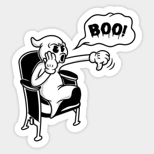 Ghost Critic Sticker